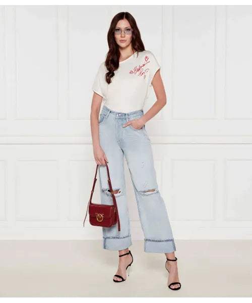 PINKO
Kabelka Love Box Bag red color