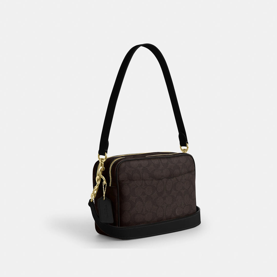 mini jamie camera bag in signature canvas