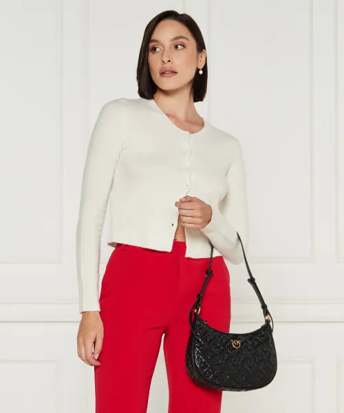 Pinko
Leather hobo HALF MOON MINI