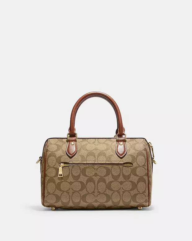 Rowan Satchel Bag In Signature
