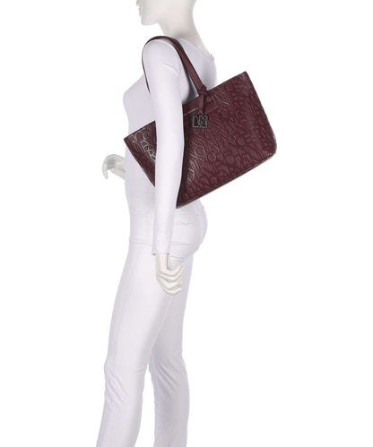 Armani Exchange 

Shopping Bag Shopping with
 coated exterior
