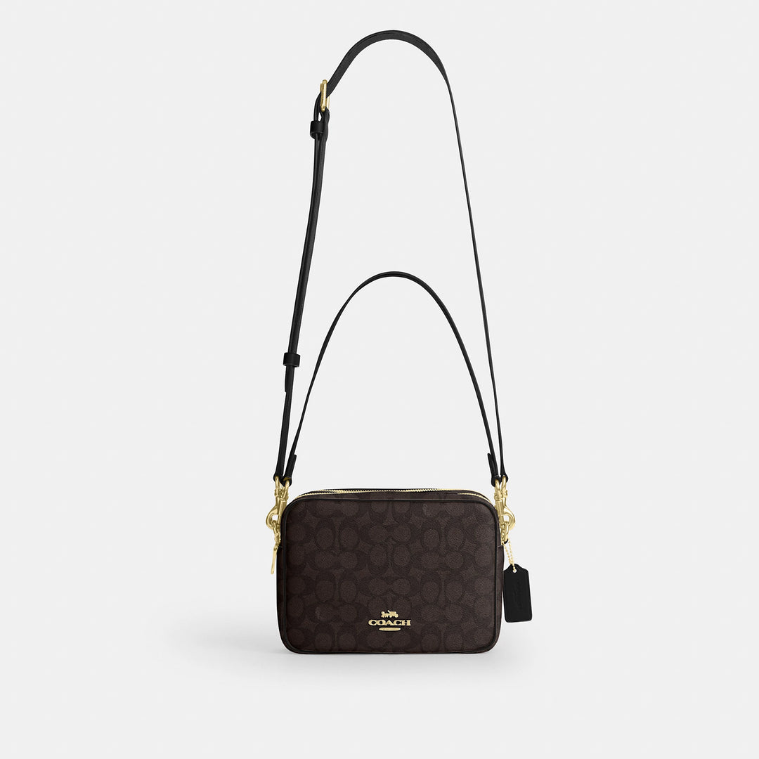 mini jamie camera bag in signature canvas